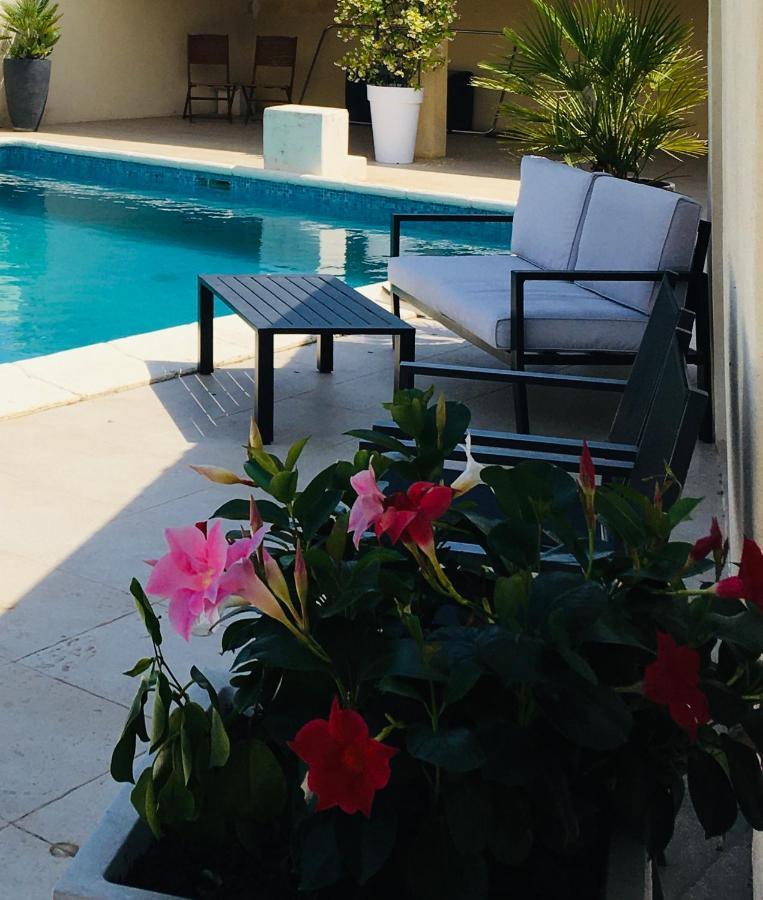 La Villa Mediterranee Wellness Spa Piscine Saint-Drezery Экстерьер фото